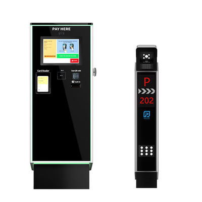 Kiosko für die Bezahlung von Parkplatzgebühren mit LCD-Bildschirm mit 10,1 Zoll-Personalisierung Automatischer Ticketsender System für die Bezahlung von Parkplatzgebühren mit Stahlkissen