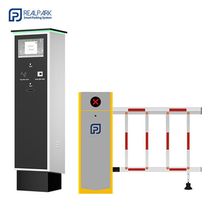 Selbstbedienung von Parkplatzkartenkiosken mit QR-Code und LCD für das Parkplatzmanagement